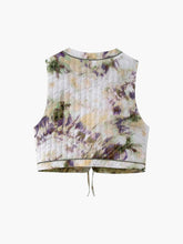 Tie Dye Quilted Vest